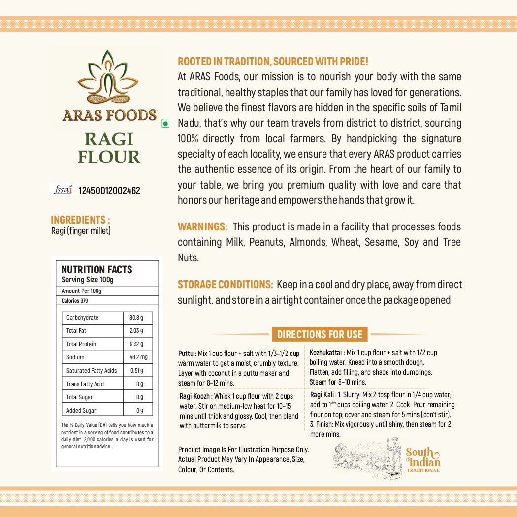 Ragi flour - 500gm