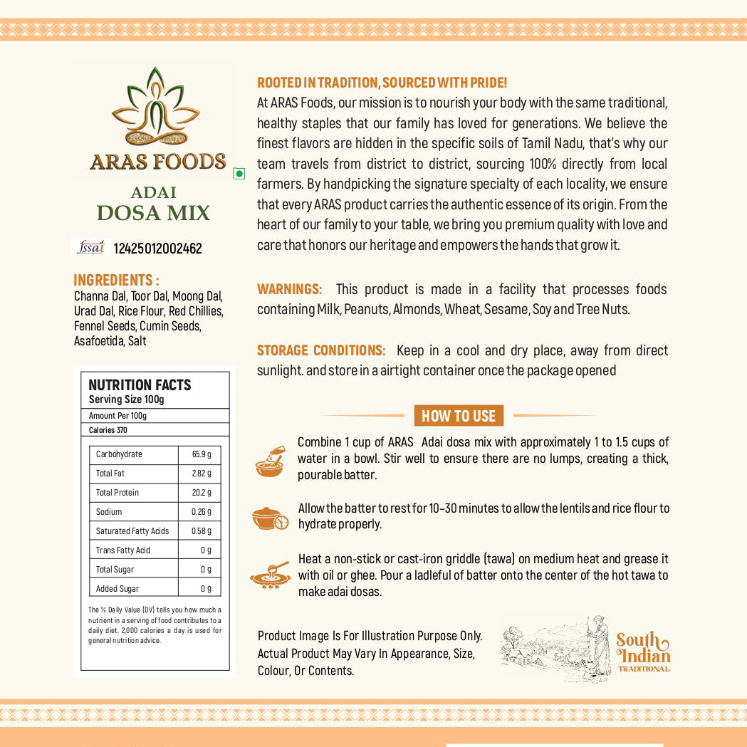 Adai Dosa mix-500gm