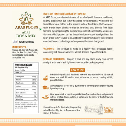 Adai Dosa mix-500gm