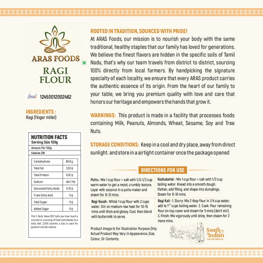 Ragi flour - 500gm